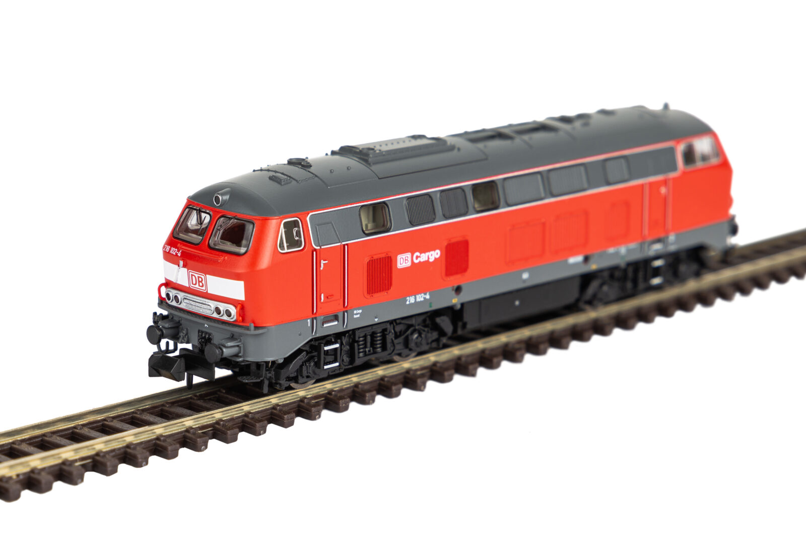 Locomotiva Diesel / Sound BR 216 DB Cargo V, incl. PIKO Sound-Decoder Scala N DS Modellismo Locomotiva Diesel / Sound BR 216 DB scala N
