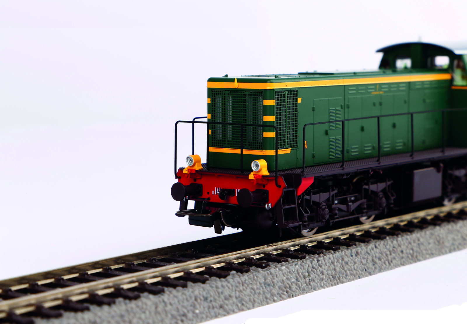 Locomotiva Diesel D.141.1019 Dep.Loc. Padova FS Epoca III/IV Scala H0 DS Modellismo Locomotiva Diesel D.141.1019 scala H0