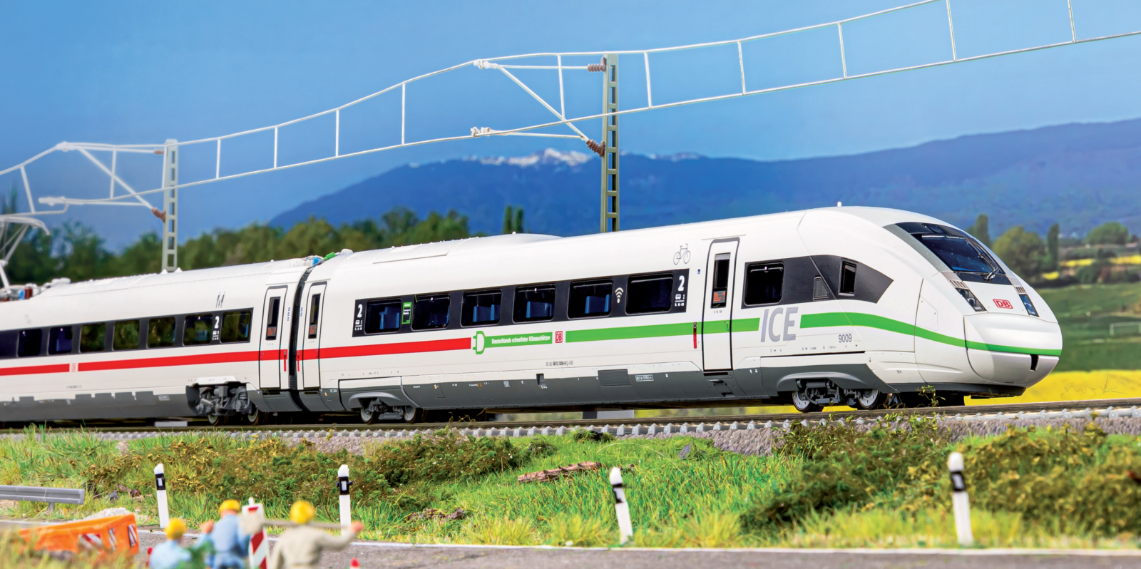 Elettrotreno Gruppo 412 4tlg. ICE 4 DB AG Protettori del clima Epoca VI Scala H0 DS Modellismo Elettrotreno Gruppo 412 4tlg. ICE 4 scala H0