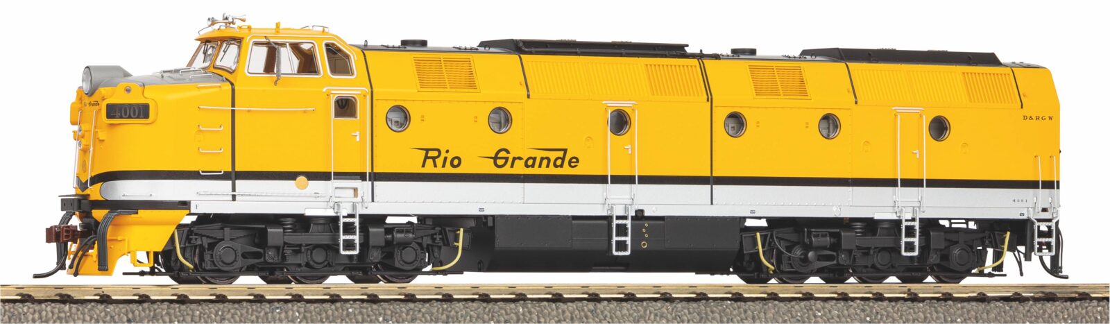 Locomotiva Diesel / Sound ML 4001 D&RGW versione originale + PluX22 Dec. Scala H0 DS Modellismo Locomotiva Diesel / Sound ML 4001 scala H0