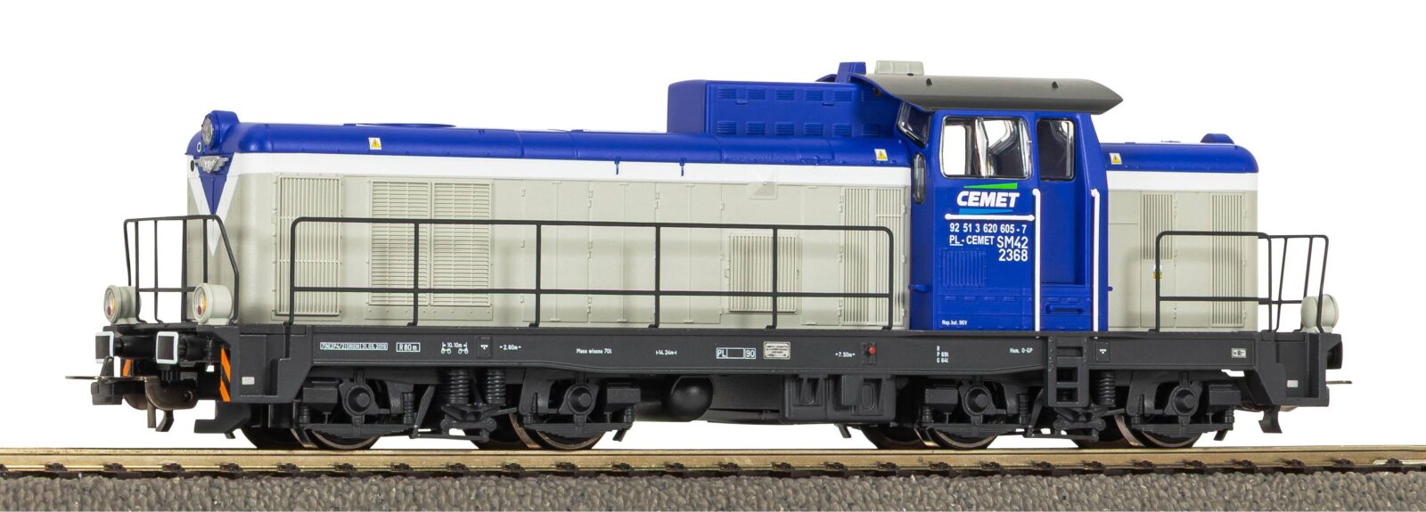 Locomotiva Diesel SM42 Cemet Epoca VI Scala H0 DS Modellismo Locomotiva Diesel SM42 Cemet Epoca scala H0