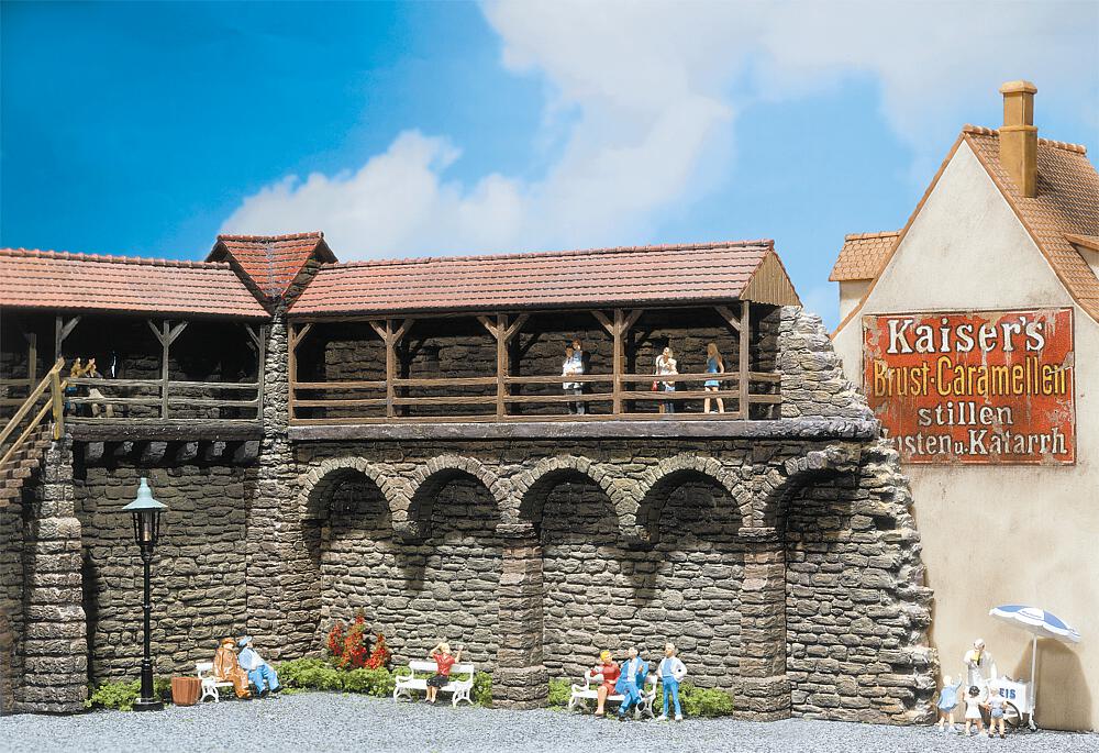 Mura della città vecchia Scala H0 DS Modellismo Mura della città vecchia scala H0 Faller
