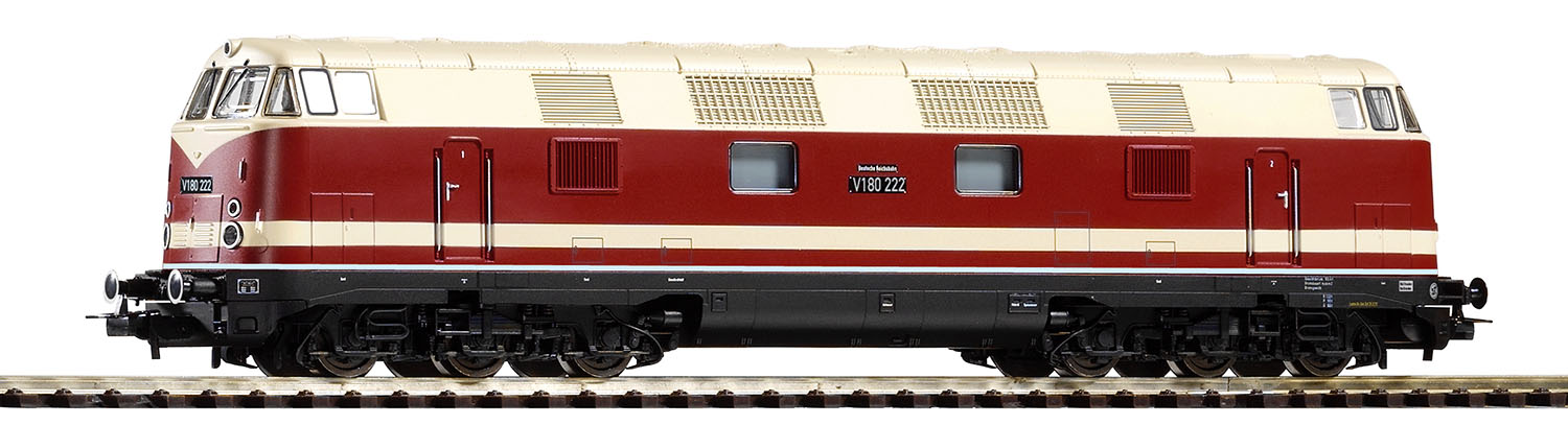 Locomotiva Diesel V 180 DR Epoca III, 6-assi Scala H0 DS Modellismo Locomotiva Diesel V 180 DR Epoca scala H0