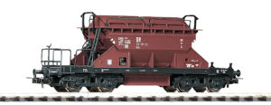 Carro tramoggia chiuso 4 assi KKt22 scala H0
