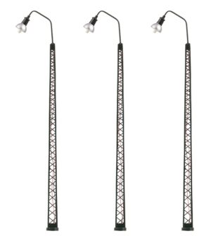 3 Apparecchi a traliccio a LED scala H0