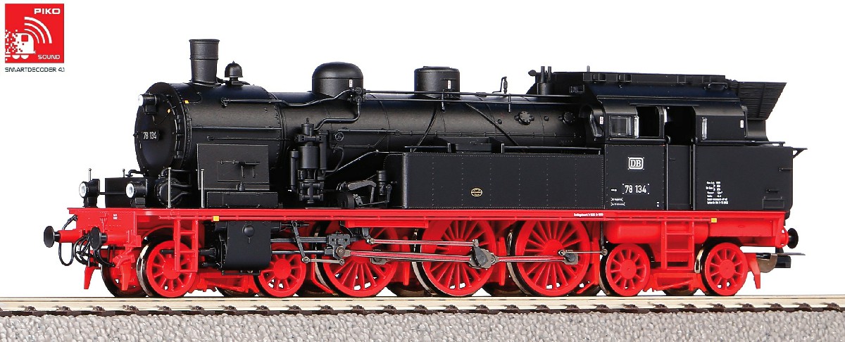 Locomotiva a vapore/Sound Gruppo 78 DB Epoca III Scala H0 DS Modellismo Locomotiva a vapore/Sound Gruppo 78 scala H0