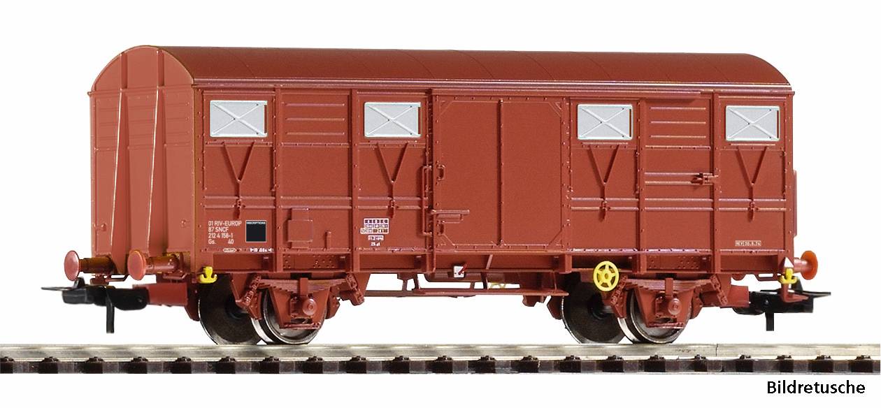 Carro merci coperto Gs40 SNCF Epoca IV Scala H0 DS Modellismo Carro merci coperto Gs40 SNCF Epoca scala H0