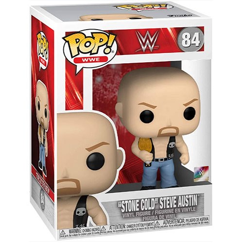 FUNKO POP WWE Stone Cold Steve Austin w/Belt 84 DS Modellismo FUNKO POP WWE Stone Cold Steve Austin w/Belt 84