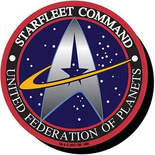 Calamita Star Trek Starfleet Logo Magnet DS Modellismo Calamita Star Trek Starfleet Logo Magnet