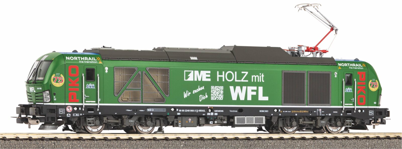 Locomotiva Elettrica - Diesel BR 248 Northrail/PIKO/WFL VI + DSS PluX22 Scala H0 DS Modellismo Locomotiva Elettrica Diesel BR 248 scala H0