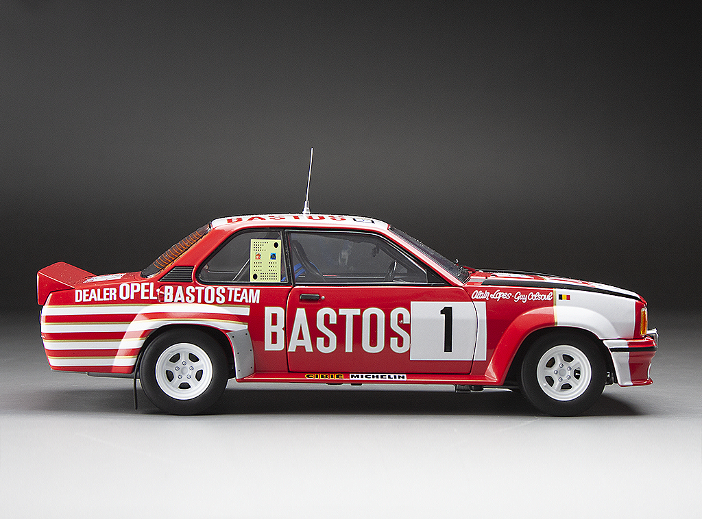 Opel Ascona 400 #1 Colsoul Guy/Lopes Alain - Circuit des Ardennes 1983 DS Modellismo Opel Ascona 400 #1 Colsoul scala 1:18