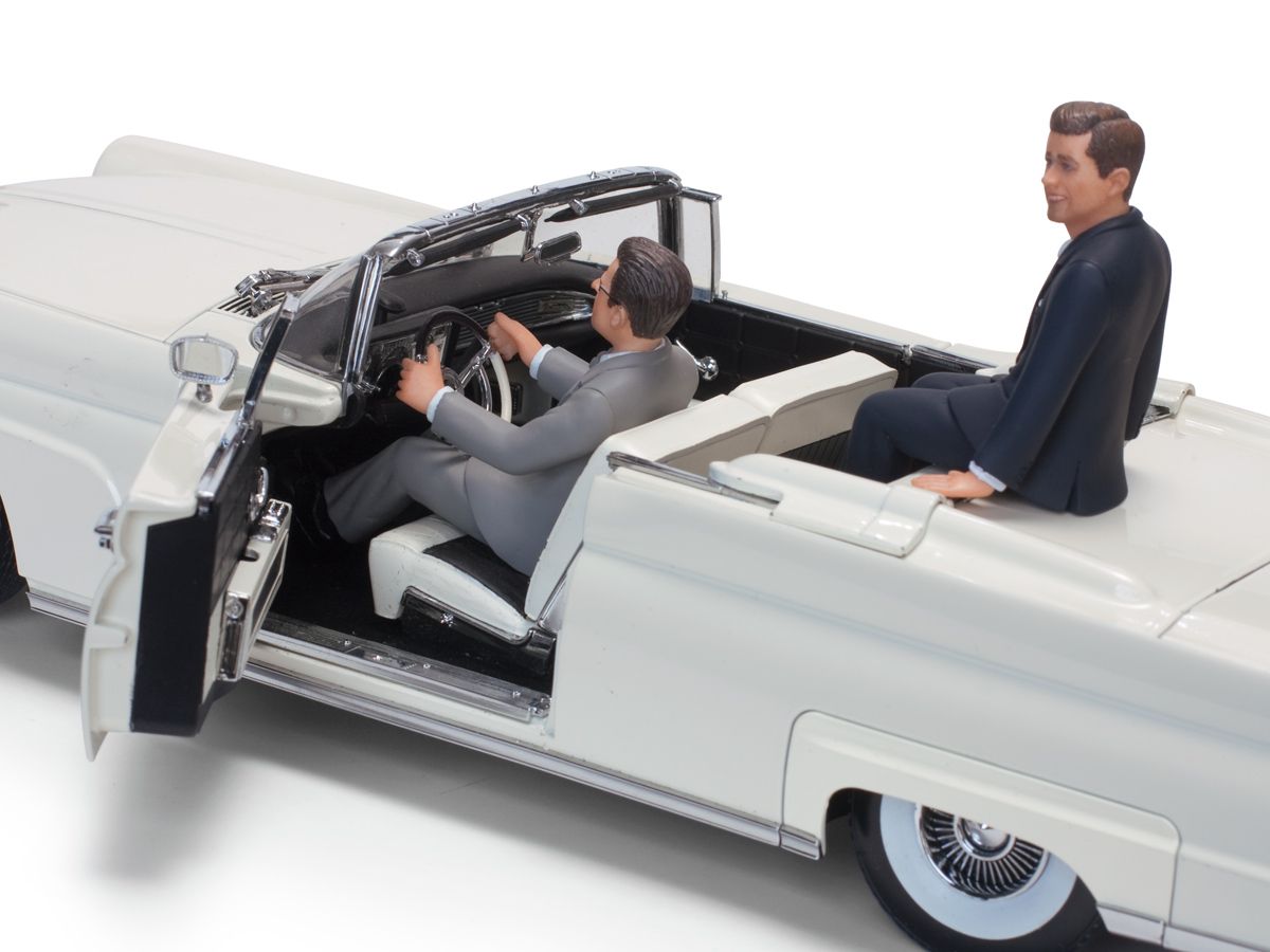 1958 Lincoln Continental MKIII Open Convertible - John F. Kennedy in Oregon, 1960 DS Modellismo 1958 Lincoln Continental MKIII scala 1:18
