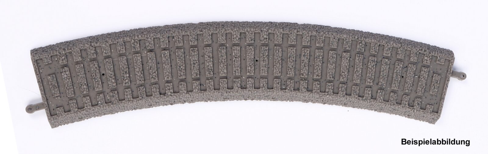 Massicciata per curve, R2 422 mm, confezione da 48 pz (senza binario! Solo massicciata!) Scala H0 DS Modellismo Massicciata per curve, R2 422 mm, scala H0