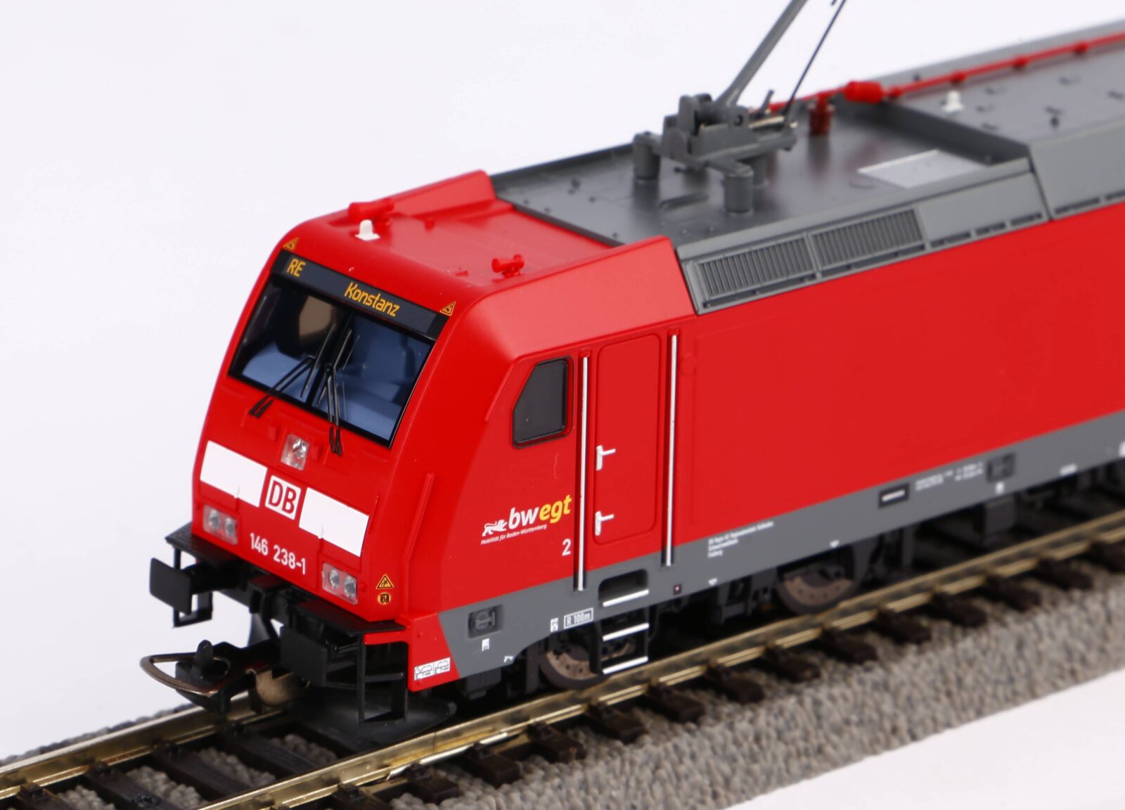 Locomotiva elettrica Gruppo 146.2 bwegt DB AG Epoca VI Scala H0 DS Modellismo Locomotiva elettrica Gruppo 146.2 scala H0