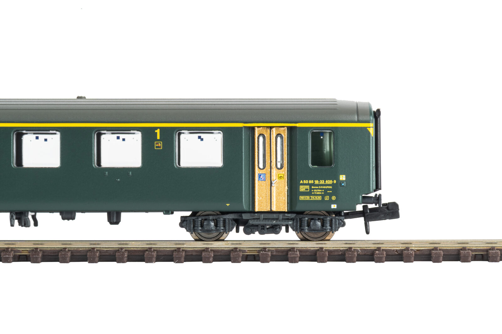 Carrozza Passeggeri EW I 1^ Classe SBB Epoca V Scala N DS Modellismo Carrozza Passeggeri EW I 1^ Classe scala N - vista 2