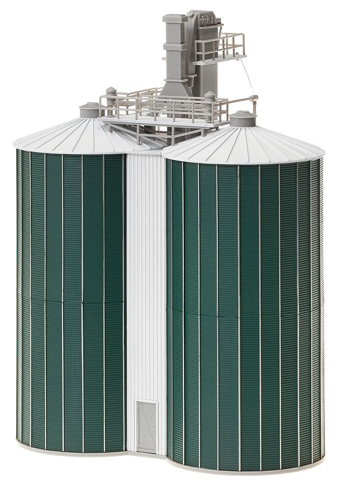 Silos doppio Scala H0 DS Modellismo Silos doppio scala H0 Faller