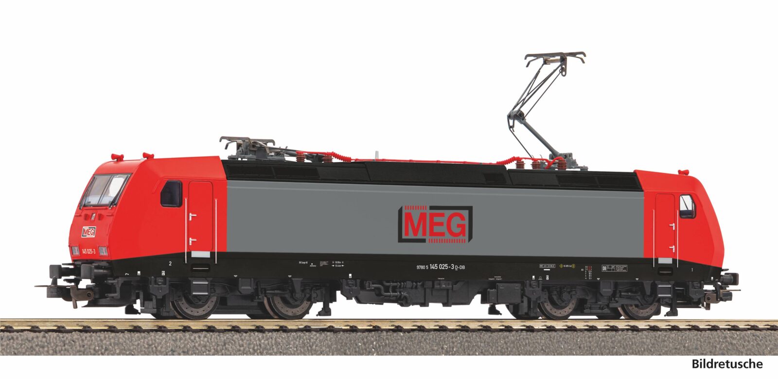 Locomotiva Elettrica BR 145 MEG Epoca VI Scala H0 DS Modellismo Locomotiva Elettrica BR 145 MEG scala H0