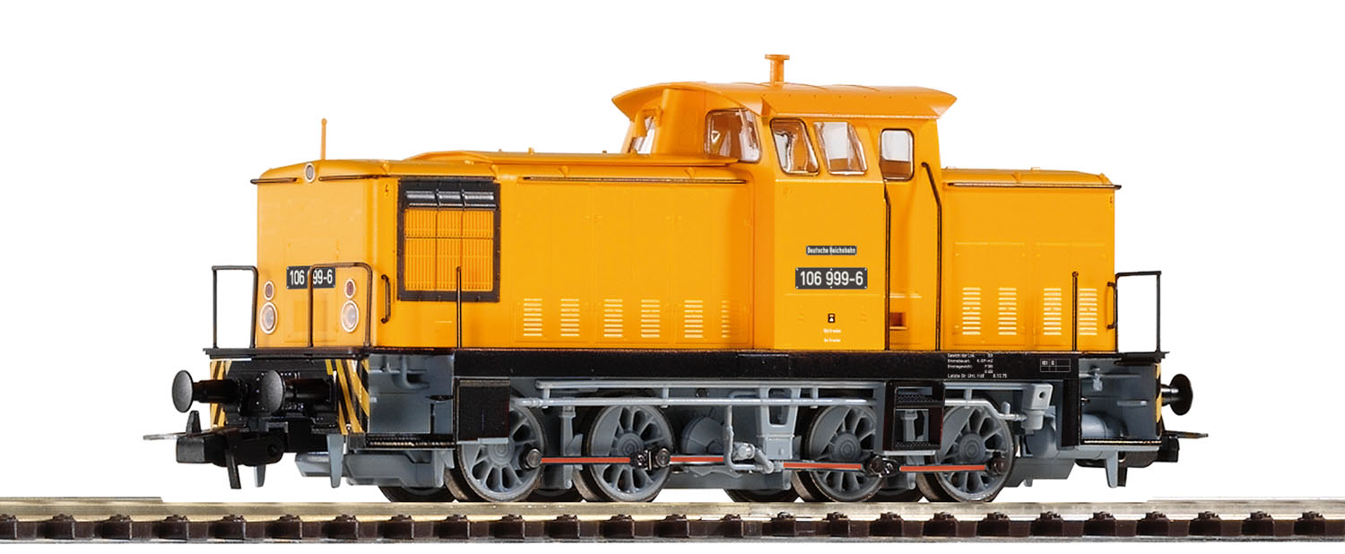 Locomotiva Diesel BR 106.2 DR Epoca IV, Corrente alternata con decoder digitale Scala H0 DS Modellismo Locomotiva Diesel BR 106.2 DR Epoca scala H0