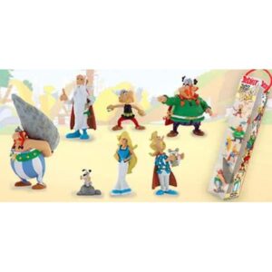 Asterix Gallic Village Tube 7 Figures