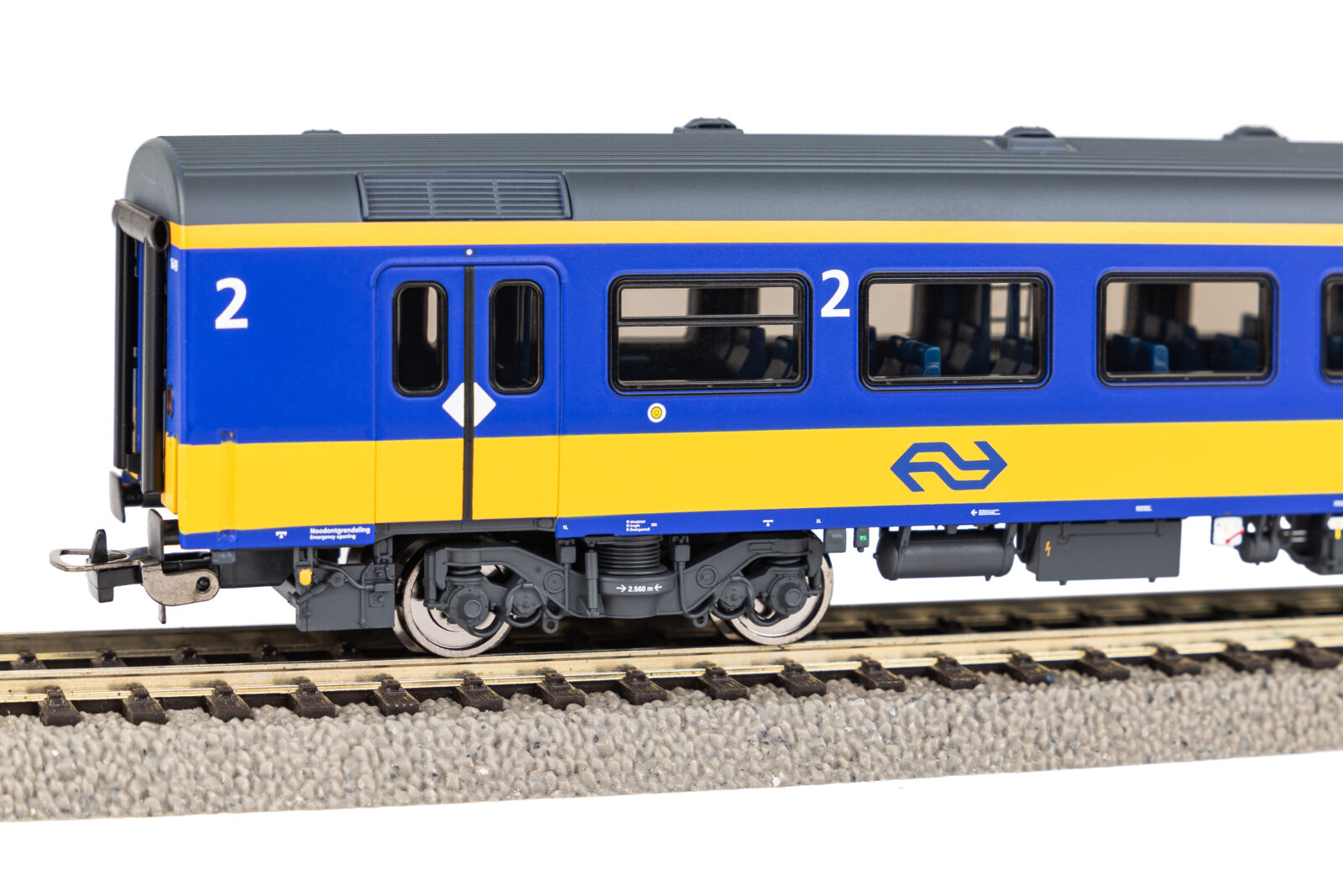 Carrozza Passeggeri ICR 2^ Classe NS VI Scala H0 DS Modellismo Carrozza Passeggeri ICR 2^ Classe scala H0 - vista 2