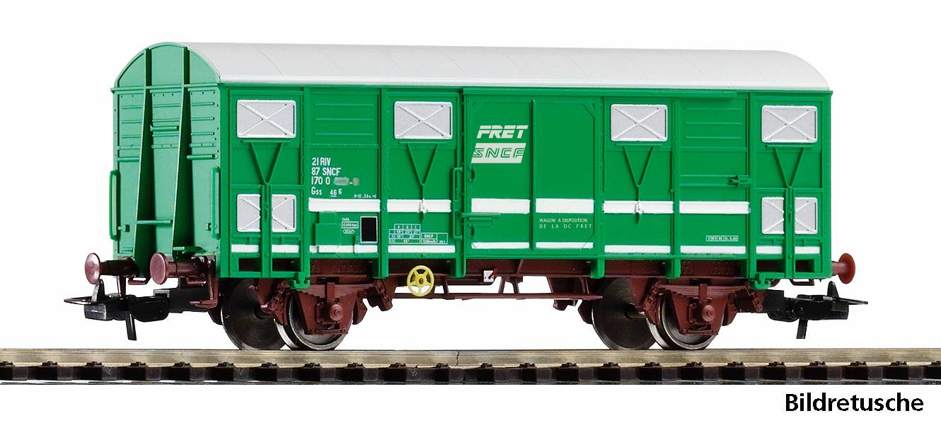Carro merci coperto G40 FRET SNCF Epoca V Scala H0 DS Modellismo Carro merci coperto G40 FRET SNCF scala H0