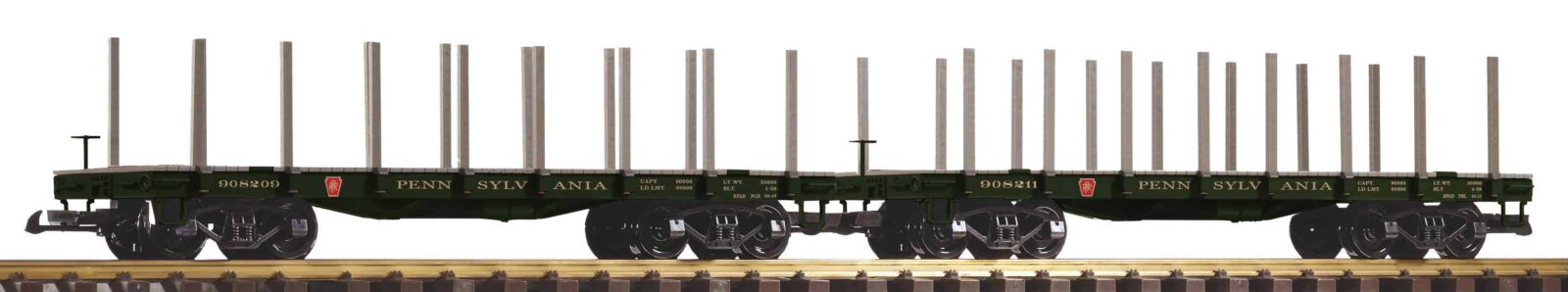 Set 2 Carri a Stanti PRR Scala G DS Modellismo Set 2 Carri a Stanti PRR scala G Piko