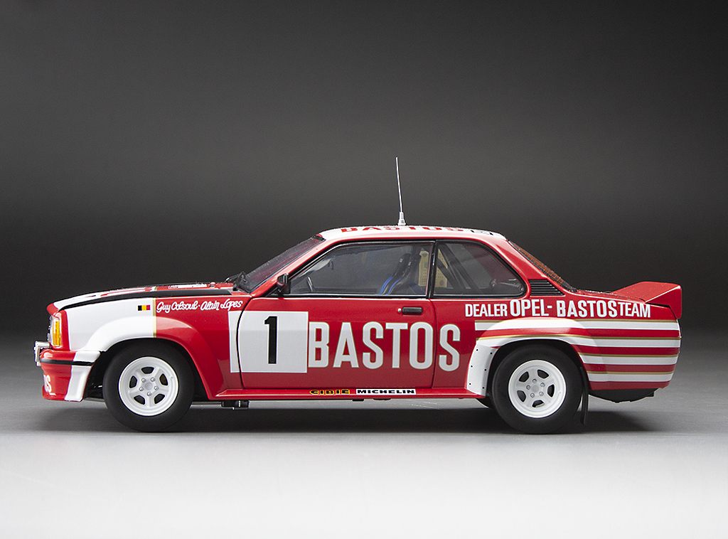 Opel Ascona 400 #1 Colsoul Guy/Lopes Alain - Circuit des Ardennes 1983 DS Modellismo Opel Ascona 400 #1 Colsoul scala 1:18