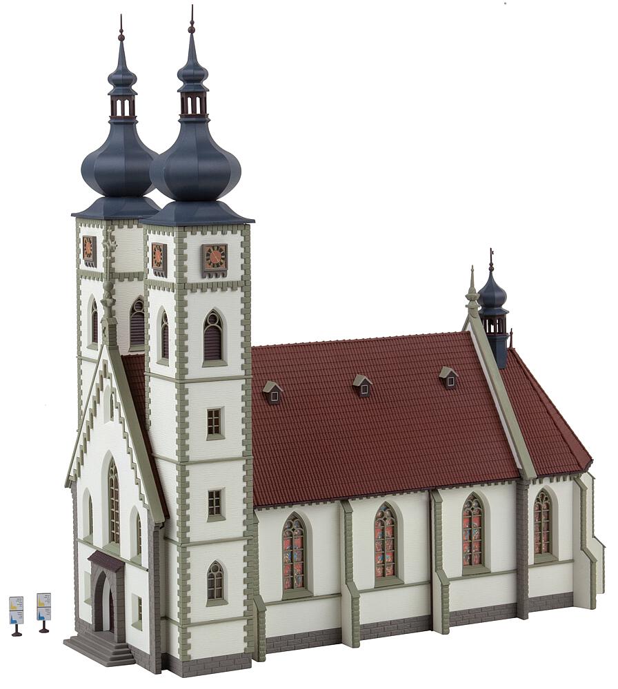 Chiesa cittadina Scala H0 DS Modellismo Chiesa cittadina scala H0 Faller