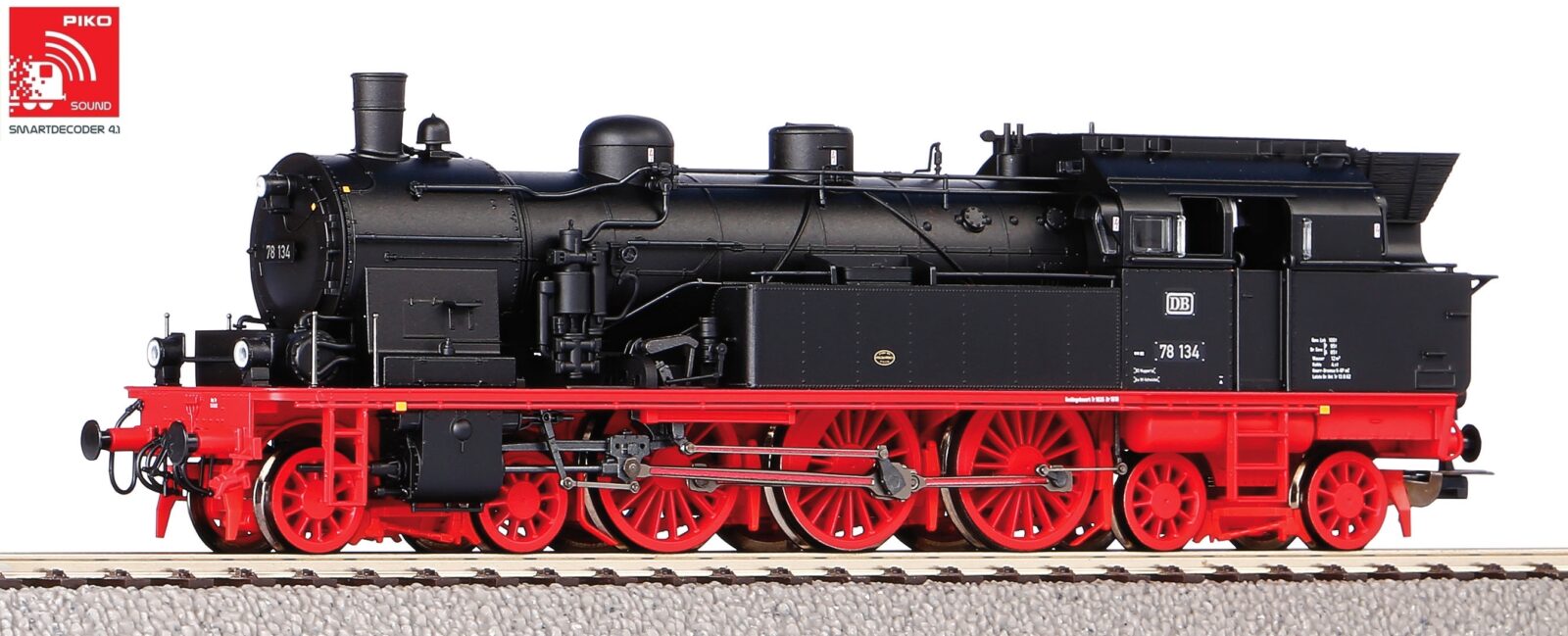 Locomotiva a vapore/Sound Gruppo 78 DB Epoca III, incl. sound decoder compatibile mfx Scala H0 DS Modellismo Locomotiva a vapore/Sound Gruppo 78 scala H0
