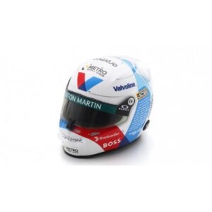 Casco Lance Stroll Britain GP 2024 Aston Martin 1:5