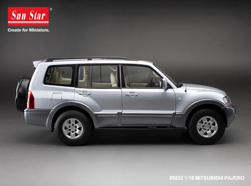 Mitsubishi Pajero V73 DS Modellismo Mitsubishi Pajero V73 scala 1:18 Sun Star