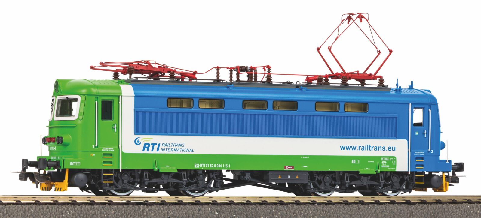 Locomotiva Elettrica 044 115 RTI Epoca VI Scala H0 DS Modellismo Locomotiva Elettrica 044 115 RTI scala H0