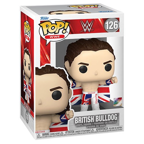 Funko POP Wwe British Bulldog 126 DS Modellismo Funko POP Wwe British Bulldog 126
