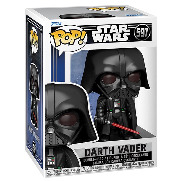 FUNKO POP Star Wars Darth Vader Bobble 597 DS Modellismo FUNKO POP Star Wars Darth Vader Bobble 597
