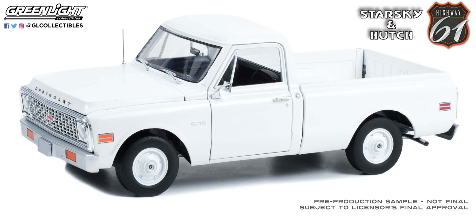 Chevrolet C-10 DS Modellismo Chevrolet C-10 scala 1:18 Greenlight