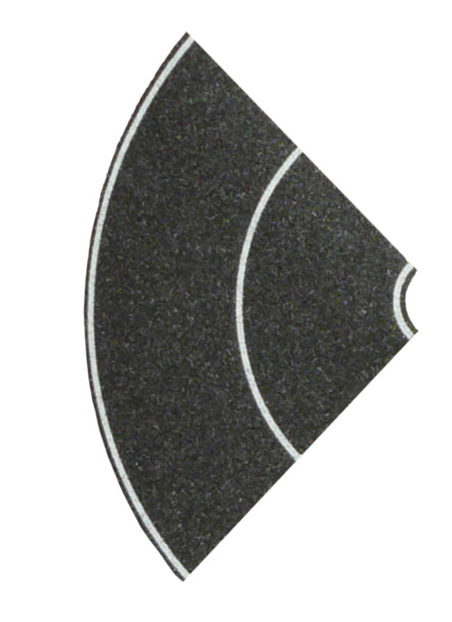 4 Curve di asfalto a 90°, H0 DS Modellismo 4 Curve di asfalto a 90°, H0 scala H0 Heki