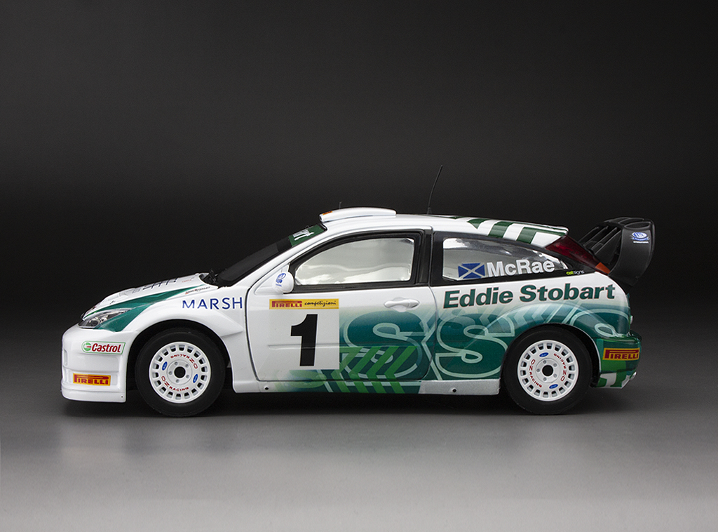 Ford Focus RS WRC '03 - Limited Edition 1999 pcs DS Modellismo Ford Focus RS WRC '03 Limited scala 1:18