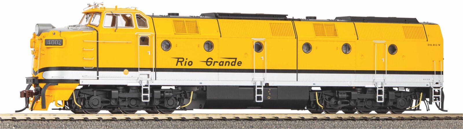 Locomotiva Diesel / Sound ML 4002 D&RGW versione originale + PluX22 Dec. Scala H0 DS Modellismo Locomotiva Diesel / Sound ML 4002 scala H0