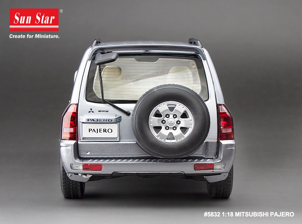 Mitsubishi Pajero V73 DS Modellismo Mitsubishi Pajero V73 scala 1:18 Sun Star