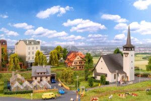 Villaggio Set Promozionale scala N Faller