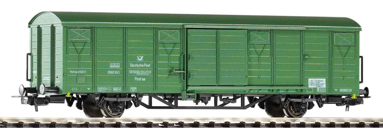 Carro Merci coperto Post aa DR IV Scala H0 DS Modellismo Carro Merci coperto Post aa DR IV scala H0