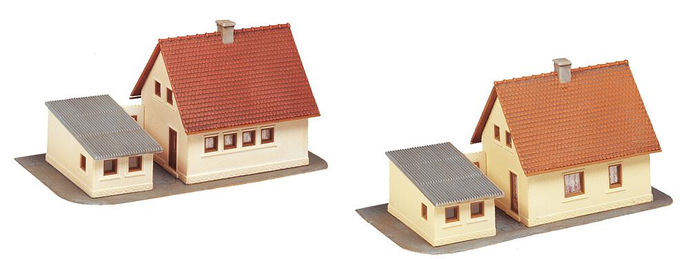 2 Case indipendenti Scala N DS Modellismo 2 Case indipendenti scala N Faller