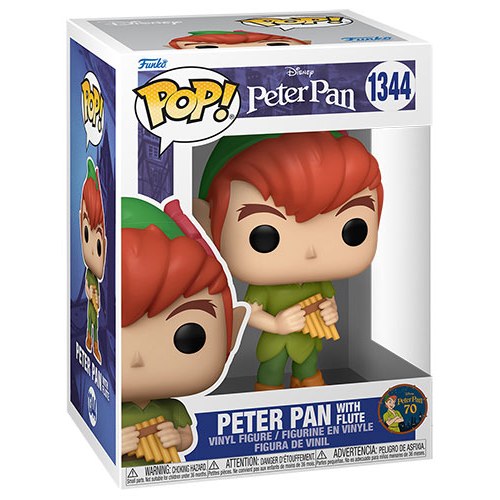 FUNKO POP Peter Pan 70th Peter Pan w/Flute 1344 DS Modellismo FUNKO POP Peter Pan 70th Peter Pan w/Flute 1344