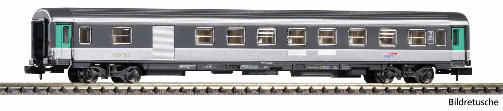 Carrozza Bagagliaio "Corail" SNCF Epoca IV Scala N DS Modellismo Carrozza Bagagliaio "Corail" SNCF scala N