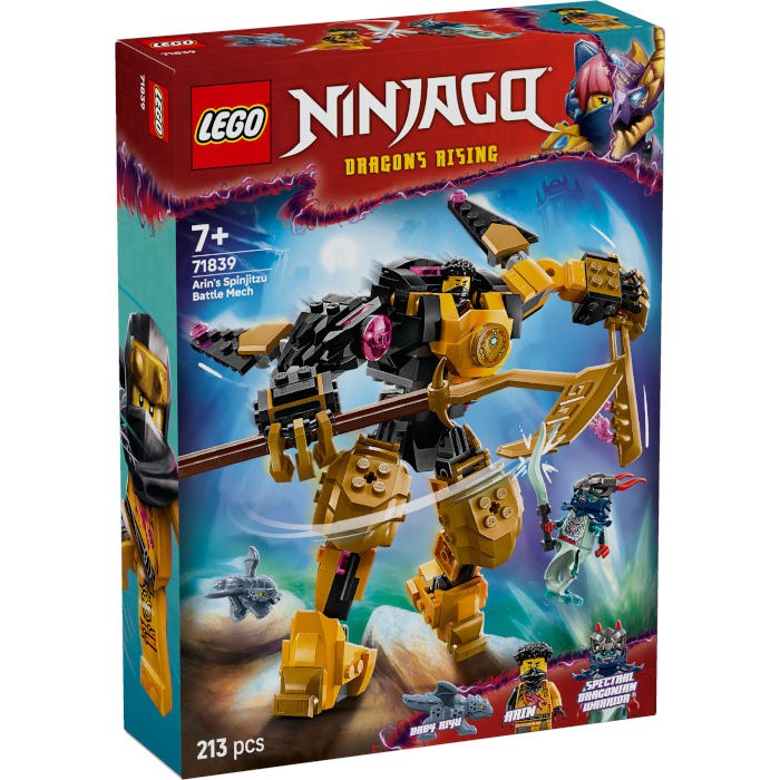 71839 Ninjago Battle Mech Spinjitzu di Arin DS Modellismo 71839 Ninjago Battle Mech Spinjitzu di Arin