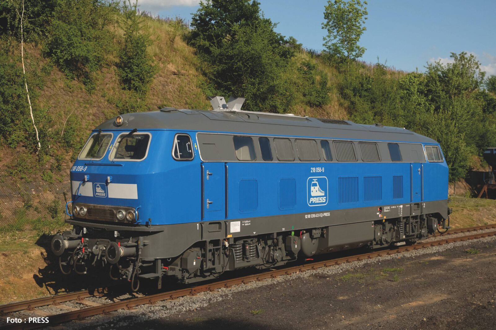 Locomotiva Diesel / Sound BR 218 "Press" Epoca VI Scala G DS Modellismo Locomotiva Diesel / Sound BR 218 scala G