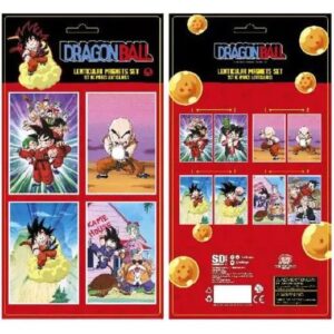 Calamita Dragon Ball 4 Lenticular Magnets Set