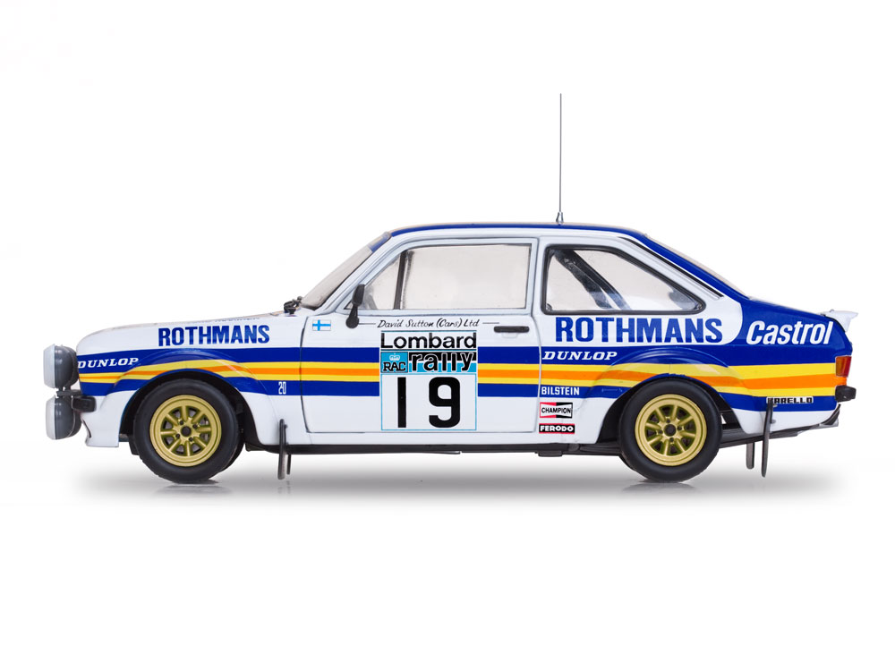 Ford Escort RS1800 - #19 T.Mäkinen/M.Holmes - RAC Rally 1980 DS Modellismo Ford Escort RS1800 #19 scala 1:18
