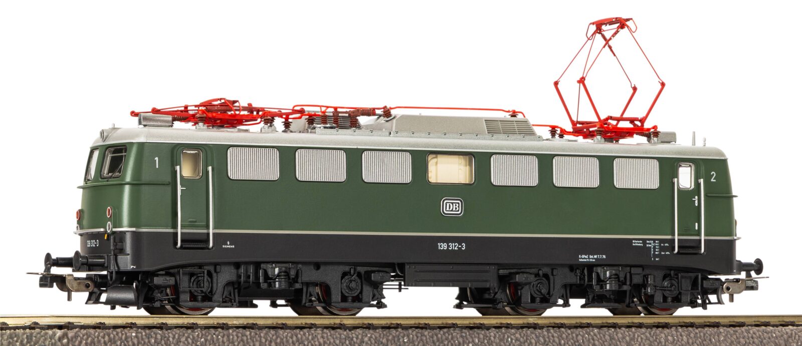 Locomotiva Elettrica / Sound BR 139 DB Epoca IV - Versione in Corrente Alternata Scala H0 DS Modellismo Locomotiva Elettrica / Sound BR 139 scala H0