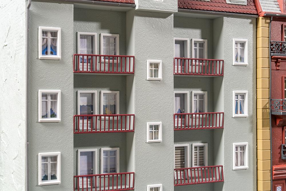 Edificio residenziale di Pritzwalk Scala H0 DS Modellismo Edificio residenziale di Pritzwalk scala H0